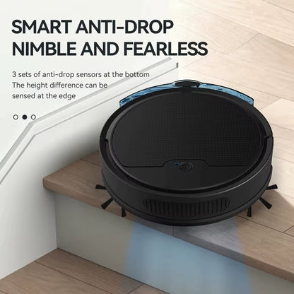 Intelligent Sweeping Robot Large Water Tank Mobile App Remote Control Planning and Cleaning Line Low Noise 2000 Pa Large Suction