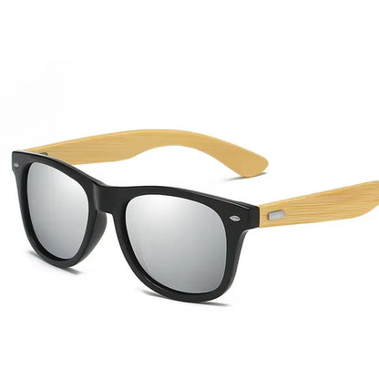 Wood Men's Ultraviolet Sunglasses Classic Male Driving Riding UV400 Sports Sun Glasses Eyewear Wooden Bamboo Eyeglasses