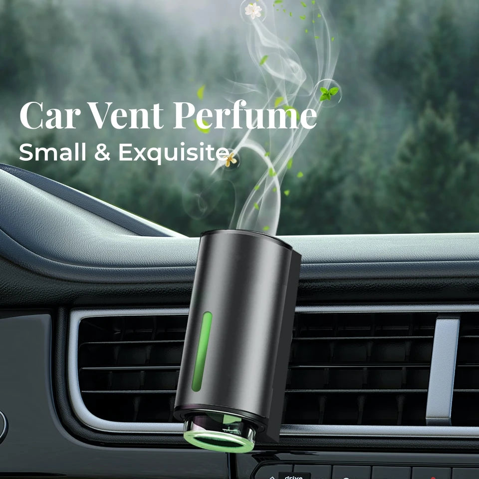 Personalized Fashion Car Perfume Alloy High-Grade Car Fragrance with Essential Oil Air Vent Freshener Car Interior Accessories