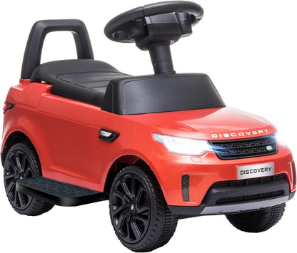 Land Rover Licensed 6V Kids Electric Ride on Car, 2 in 1 Sliding Car Battery Powered Car with Headlights Music Horn, for 18-60 Months