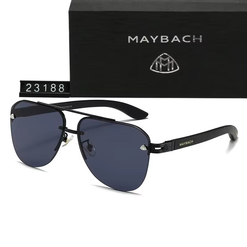 New Maybach Men's Polarized Sunglasses | Driving & Leisure Eyewear | Stylish & UV Protection