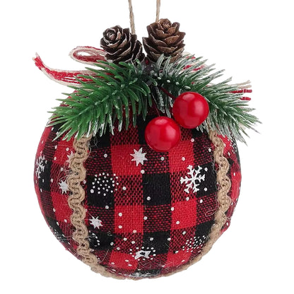 Christmas Decoration Set Christmas Tree Baubles Ball Xmas Ornament 9 Pieces