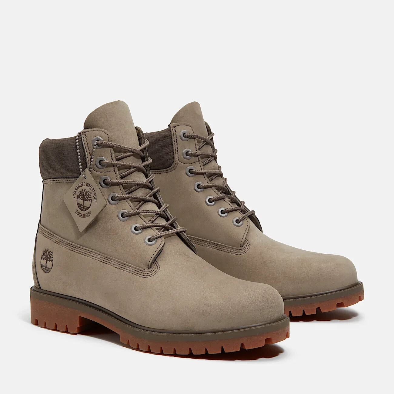 Timberland Men'S Heritage 6-Inch Lace up Waterproof Boot Light Green