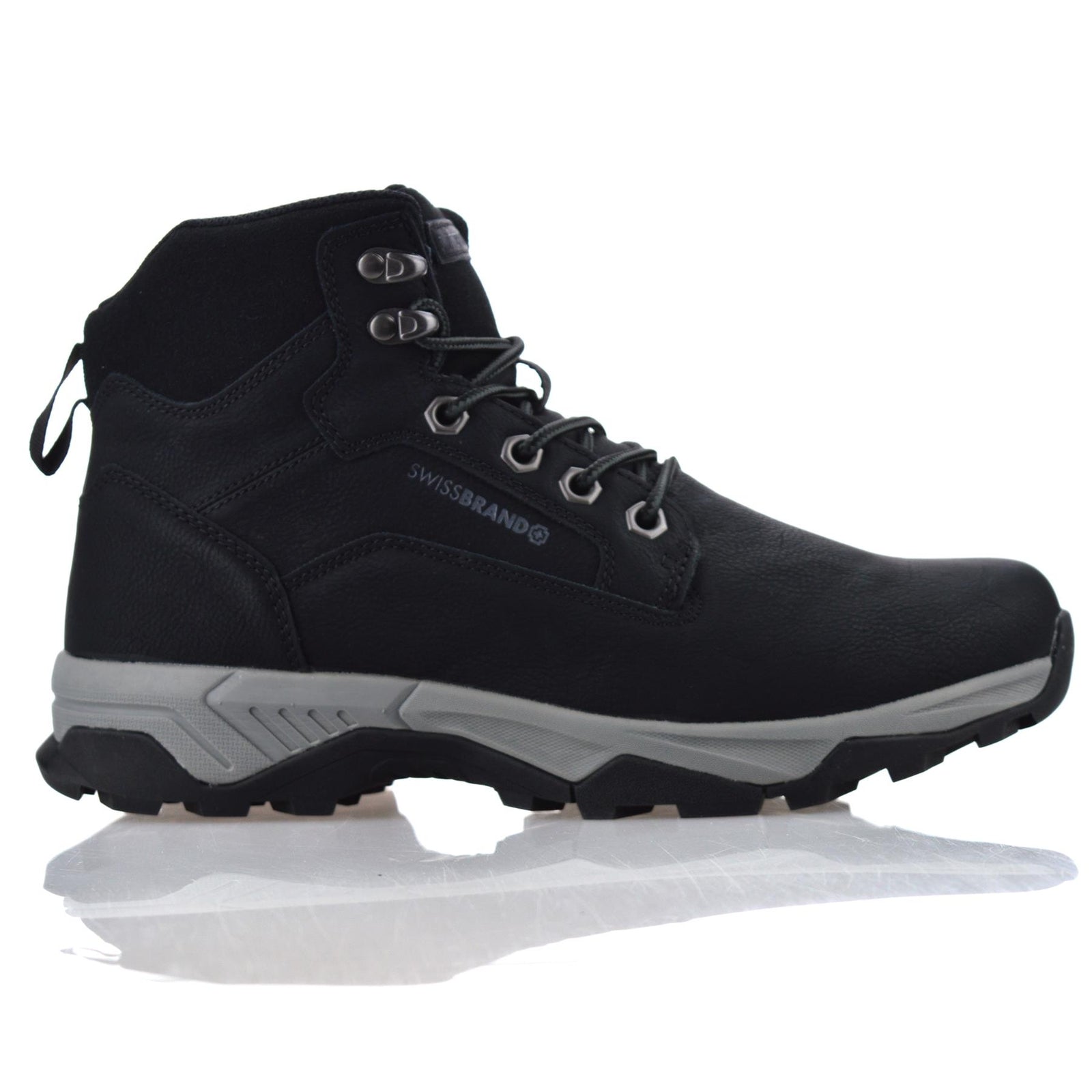 Mens Walking Hiking Memory Foam Lace up Casual Ankle Boots Trainers Shoes Size