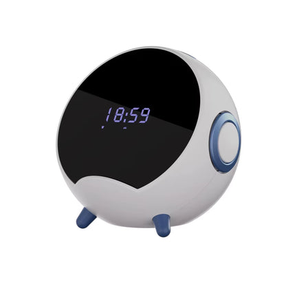 Planet AI Smart Interactive Bluetooth Speaker – Mobile Phone Holder, Wireless Charging, Clock Alarm, TF Card & USB Support