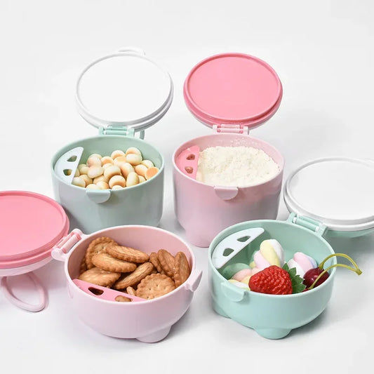 Baby Milk Powder Box Infant Feeding Container Newborn Food Storage Box Powder Dispenser Kid Meal Toddler Snack