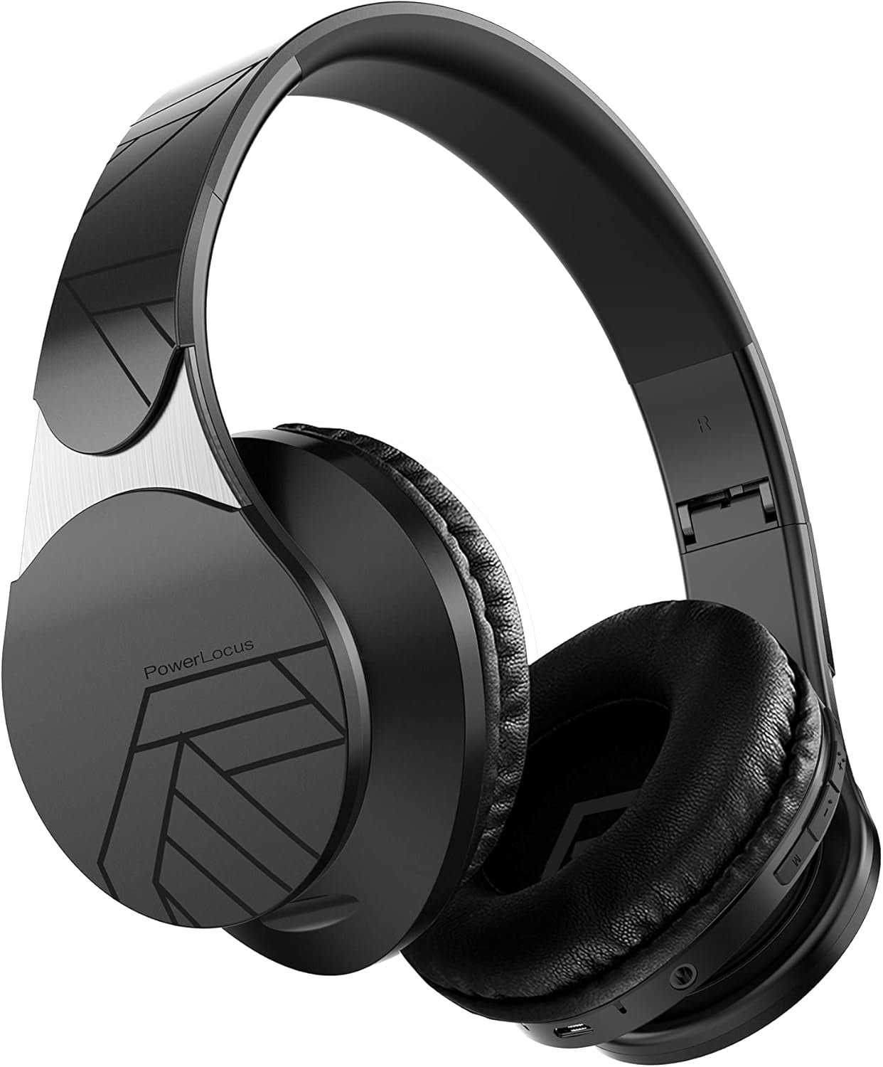 Bluetooth Over-Ear Headphones | 40H Playtime, 4 EQ Modes, Built-in Mic, FM Radio, Micro SD/TF Slot