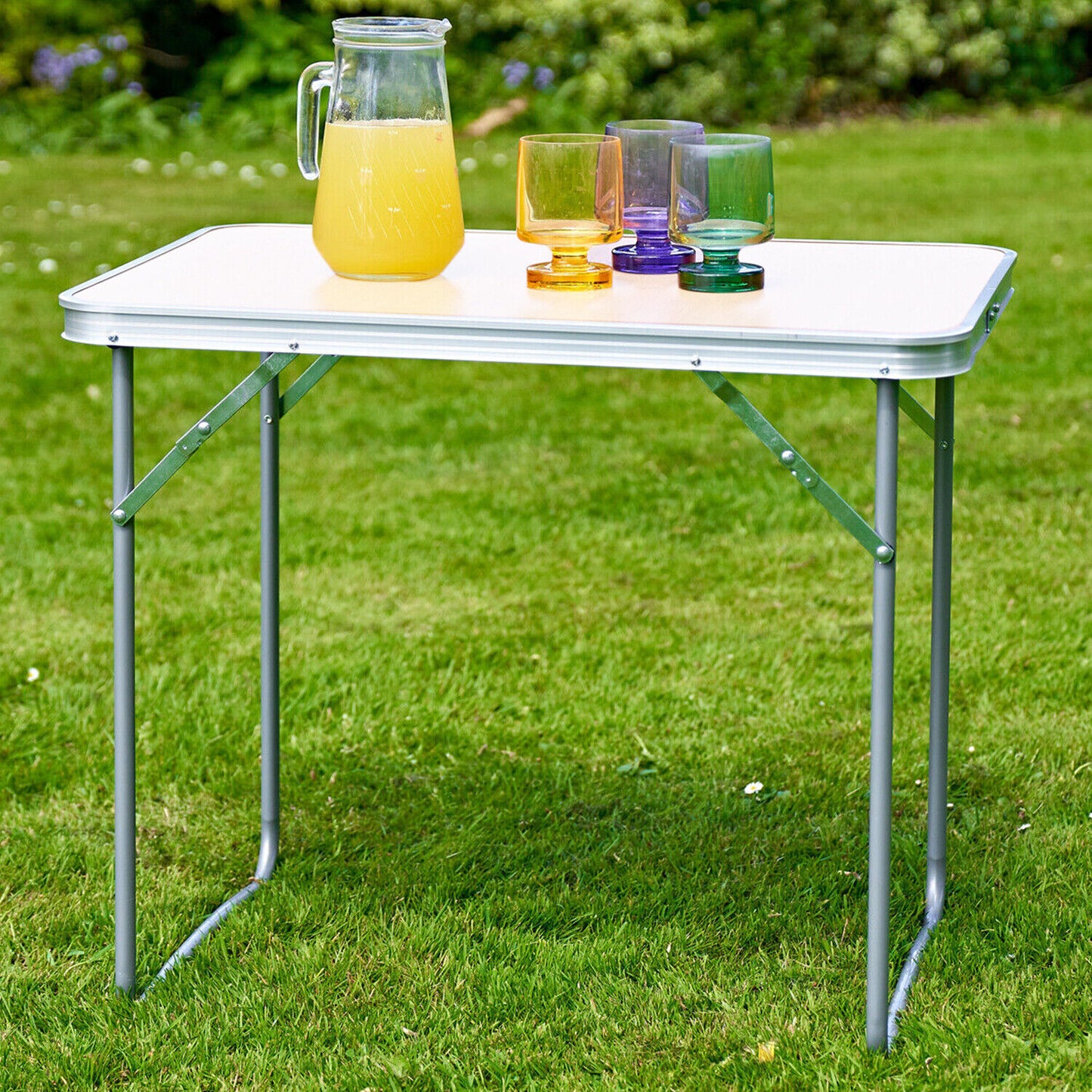 Portable Folding Table – Ideal for Camping, Garden Parties, BBQs & Picnics