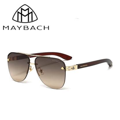 New Maybach Men's Polarized Sunglasses | Driving & Leisure Eyewear | Stylish & UV Protection