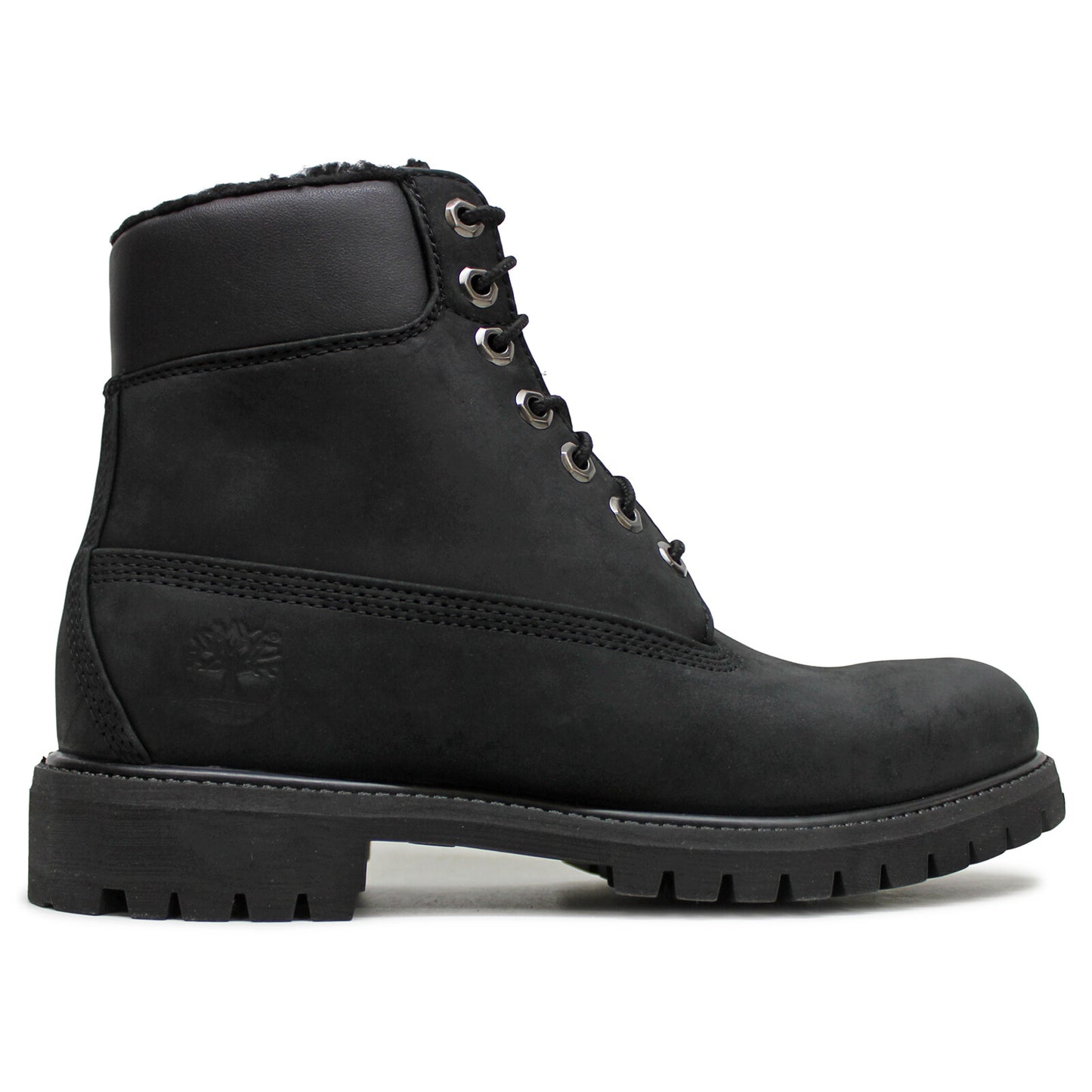 Timberland Mens Boots Premium 6 Inch Warmlined Casual Lace-Up Ankle Nubuck