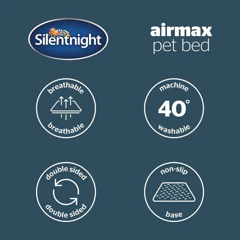 Airmax Breathable Pet Bed with Reversible Cushion - DynamicDrop Hub