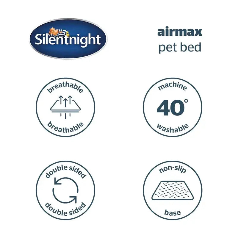 Airmax Breathable Pet Bed with Reversible Cushion - DynamicDrop Hub