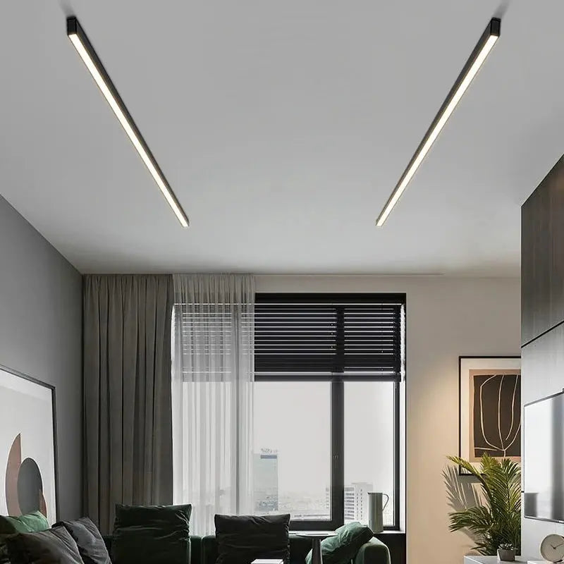 Aluminum Led Linear Light Surface Mounted LED Ceiling Lighting - DynamicDrop Hub