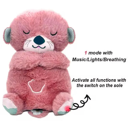 Anti-Anxiety Otter Plush Doll Toy for Pets & Kids with Sooth Music Sleeping - DynamicDrop Hub