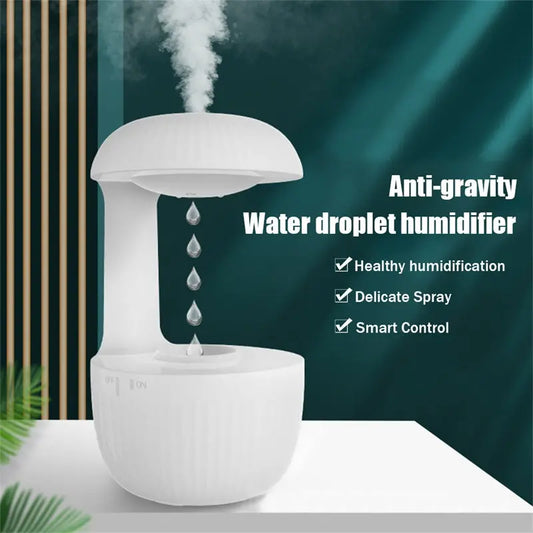 Anti-Gravity Air Humidifier Mute Countercurrent Humidifier - DynamicDrop Hub