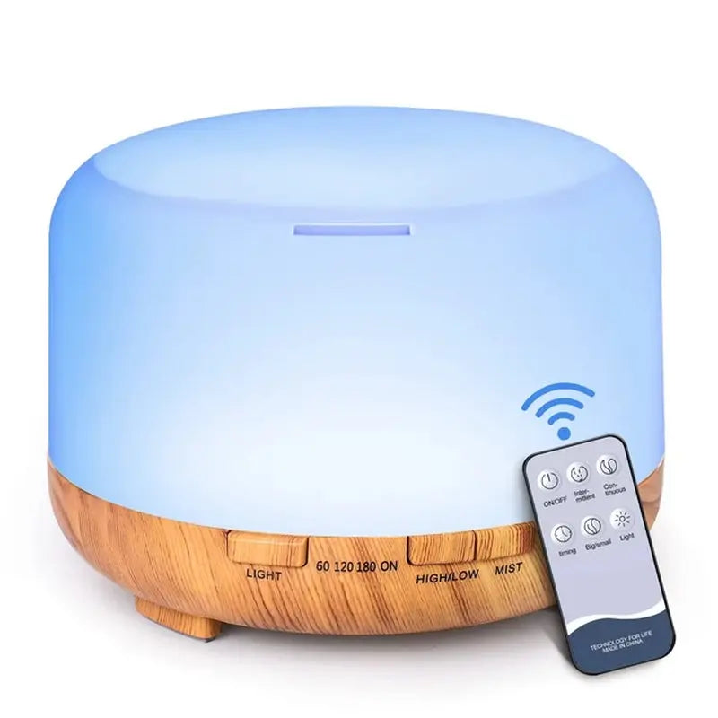 Aroma Diffuser with Remote Control with Soothing Essential Oil - DynamicDrop Hub