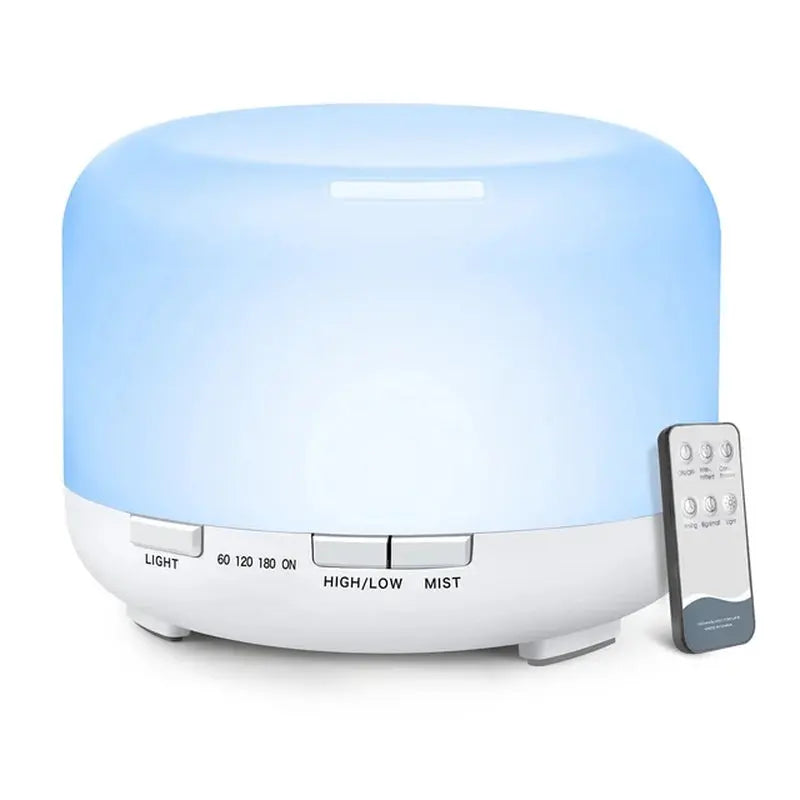 Aroma Diffuser with Remote Control with Soothing Essential Oil - DynamicDrop Hub