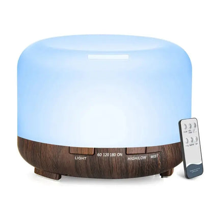 Aroma Diffuser with Remote Control with Soothing Essential Oil - DynamicDrop Hub