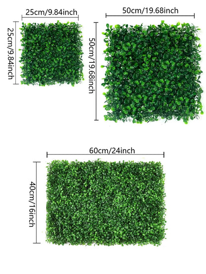 Artificial Plant Grass Privacy Screen Wall - Indoor, Outdoor Lawn - DynamicDrop Hub