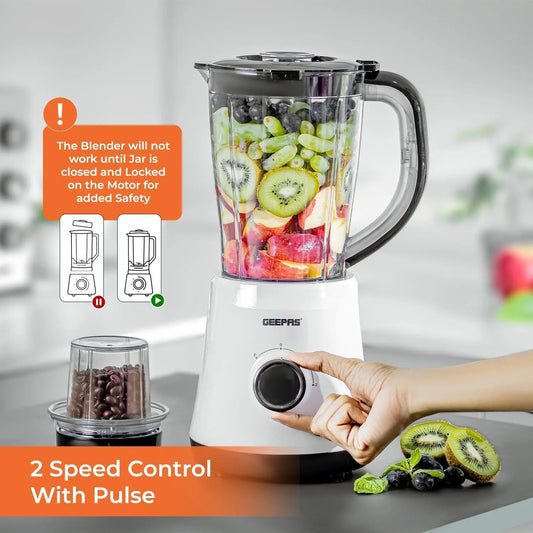 Blender Smoothie Maker Ice Crusher Mixer Blenders Fruit Juicer Vegetables Black - DynamicDrop Hub