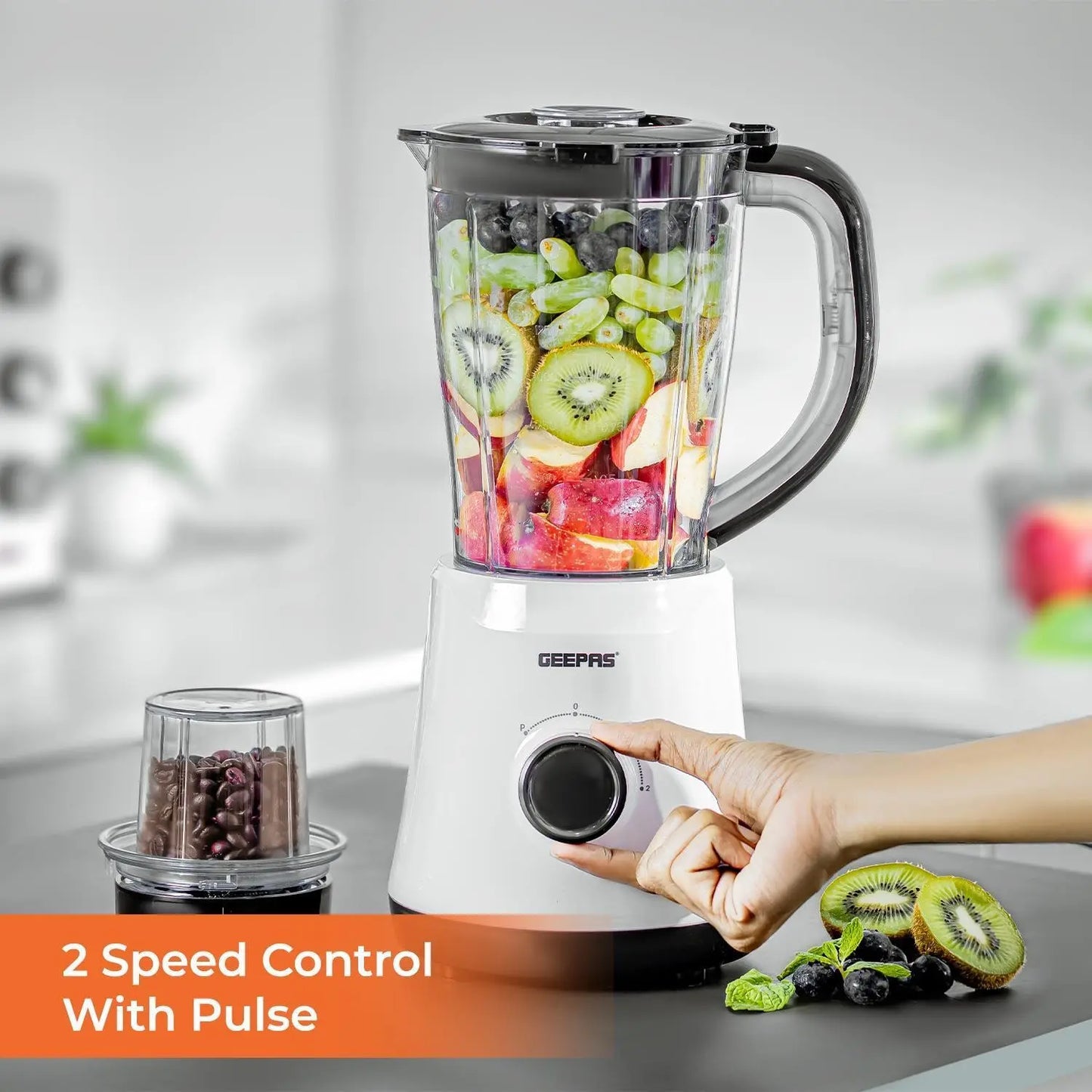 Blender Smoothie Maker Ice Crusher Mixer Blenders Fruit Juicer Vegetables Black - DynamicDrop Hub