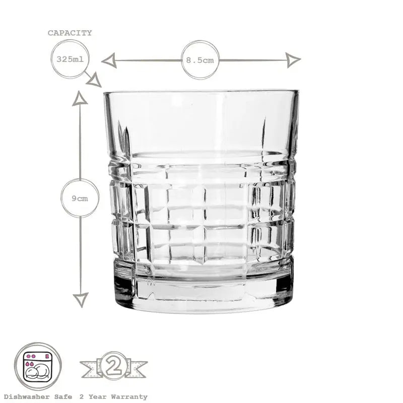 Brit Whisky Glasses - 325Ml - DynamicDrop Hub