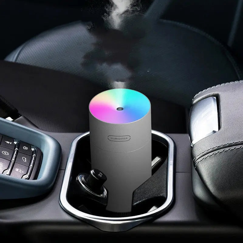 Car Colorful Cup Humidifier Mini Office Horse Light Humidifier Usb Air Humidifier Atomizer - DynamicDrop Hub