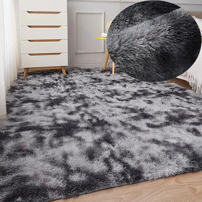 Carpet for Living Space - Plush Rug, Fluffy Mats, Anti-Slip, Soft Velvet Carpets - DynamicDrop Hub