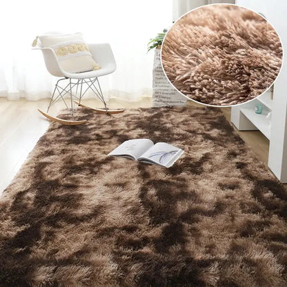 Carpet for Living Space - Plush Rug, Fluffy Mats, Anti-Slip, Soft Velvet Carpets - DynamicDrop Hub