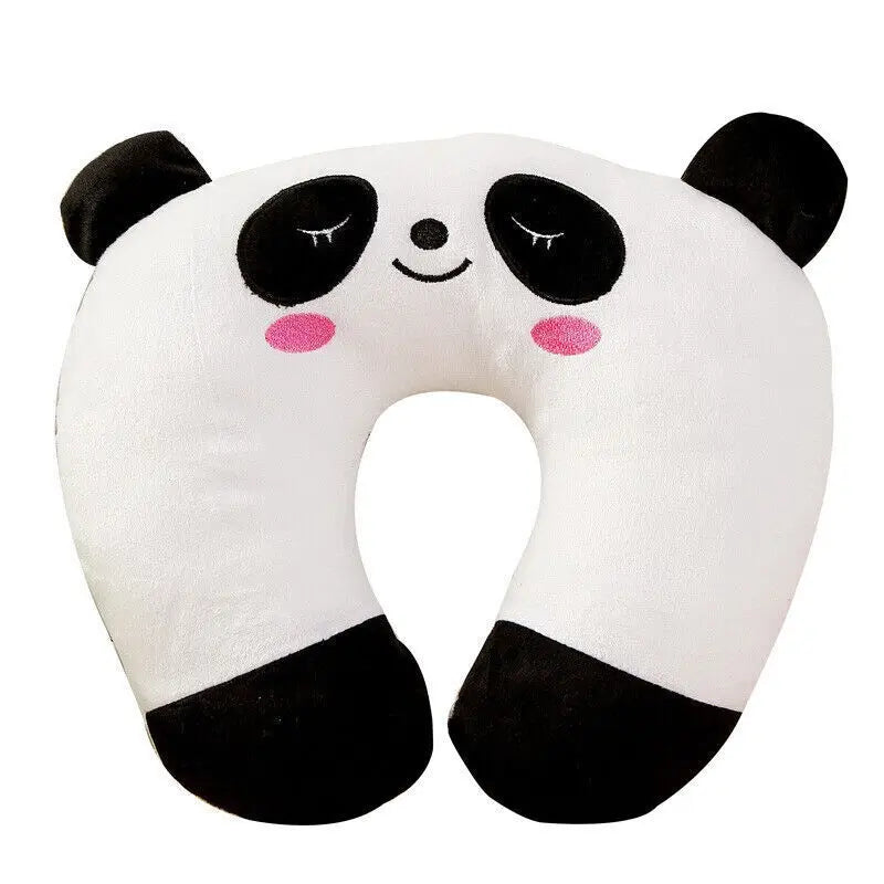 Cartoon Kids U~Shaped Pillow Plush Neck Pillow Nap Pillow Lunch Break Pillow UK - DynamicDrop Hub