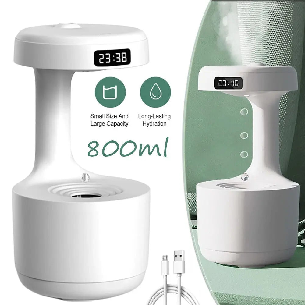 Cool Mist Humidifiers anti Gravity Water Droplet - DynamicDrop Hub