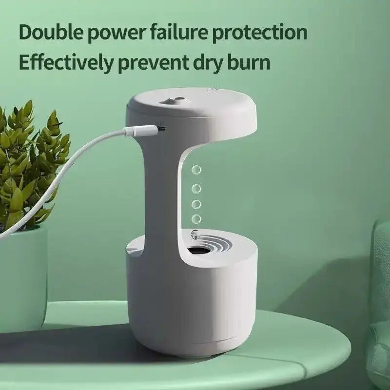 Cool Mist Humidifiers anti Gravity Water Droplet - DynamicDrop Hub