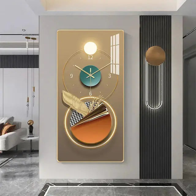 Creative Decor Hanging Wall Clock - DynamicDrop Hub