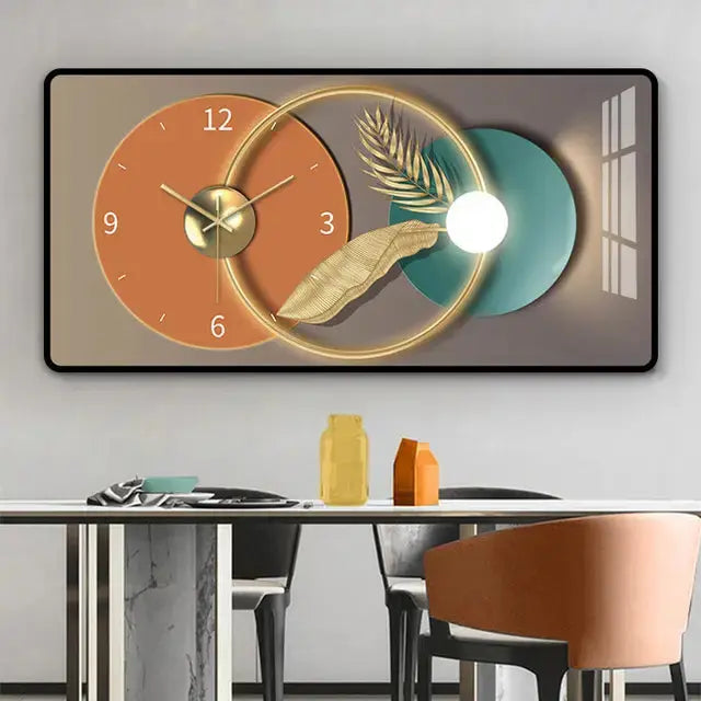 Creative Decor Hanging Wall Clock - DynamicDrop Hub