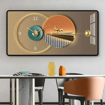 Creative Decor Hanging Wall Clock - DynamicDrop Hub