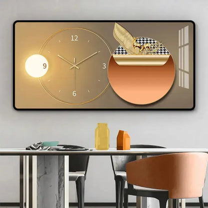 Creative Decor Hanging Wall Clock - DynamicDrop Hub