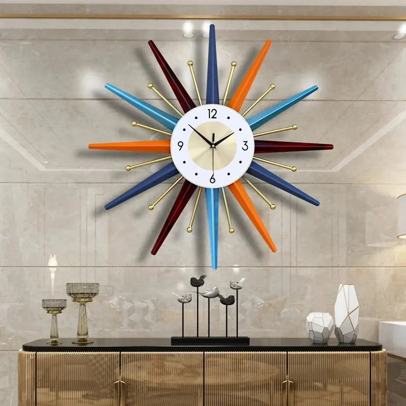 Creative Wall Clock for Living Spaces – Silent and Simplistic - DynamicDrop Hub