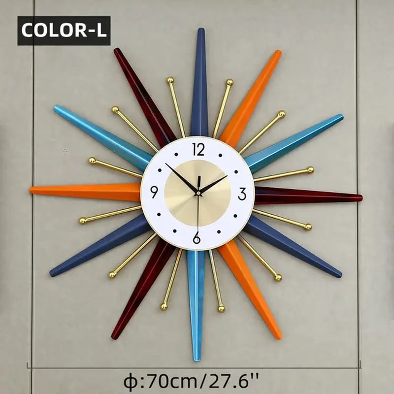 Creative Wall Clock for Living Spaces – Silent and Simplistic - DynamicDrop Hub