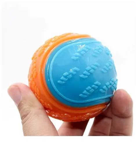 Dog Pet Interactive Teeth Cleaning Bite Resistance Toy Ball - DynamicDrop Hub