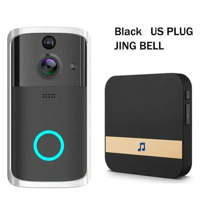 Doorbell Camera Wifi Smart Home Video Door Bell Wireless 2-Way Audio PIR Motion Detection - DynamicDrop Hub