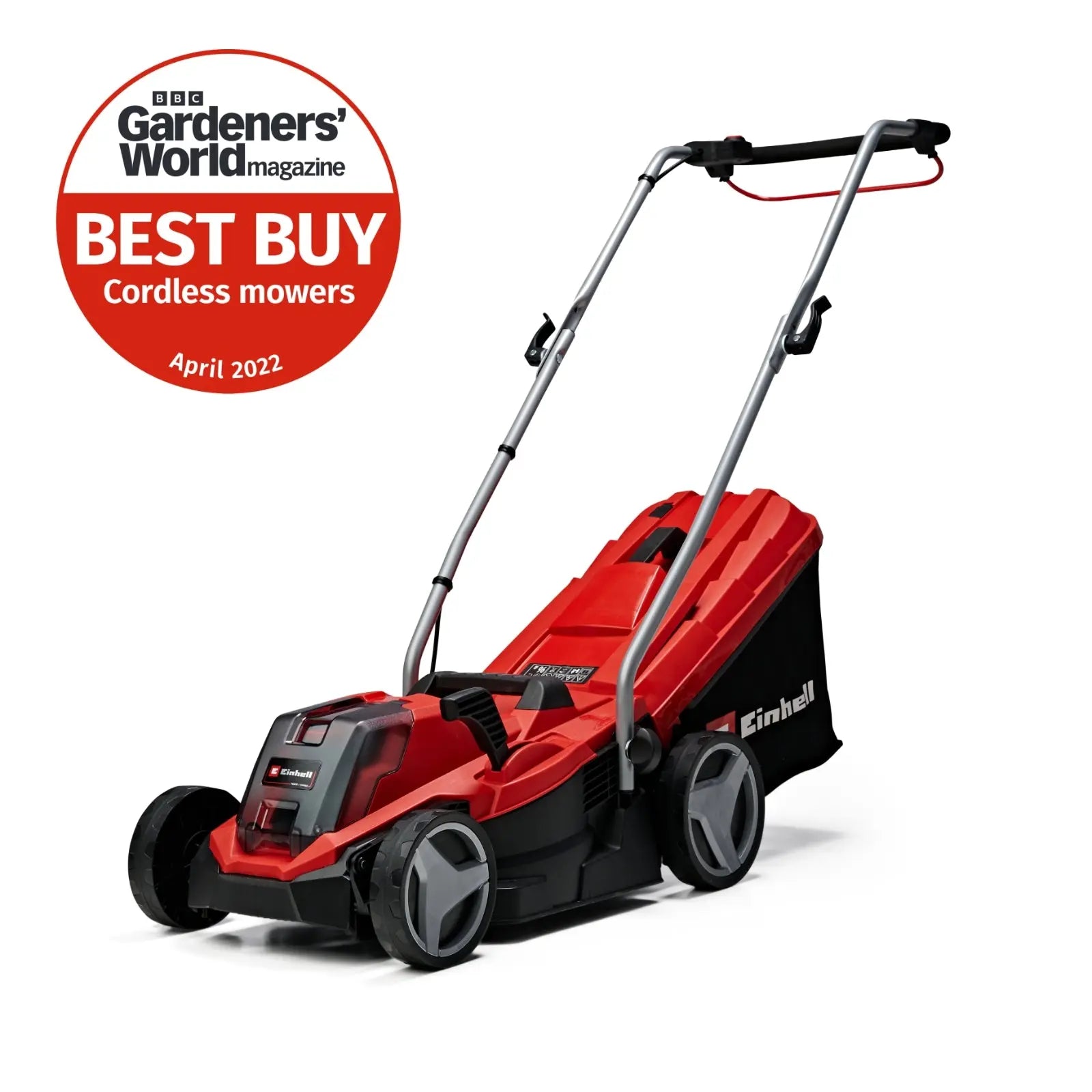 Einhell Cordless Lawnmower 33Cm Power X-Change with Battery and Charger GE-CM 18 - DynamicDrop Hub