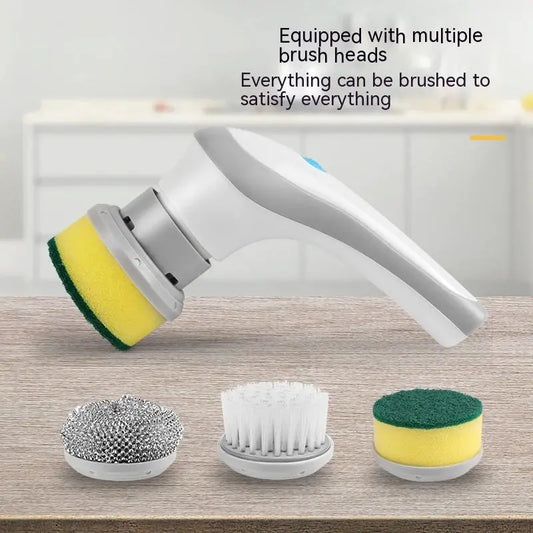 Electric Multifunctional Plastic Cleansing Brush Household Kitchen - DynamicDrop Hub