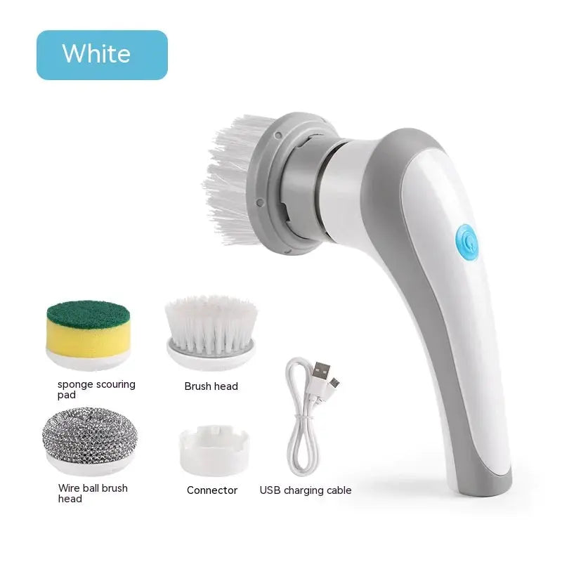 Electric Multifunctional Plastic Cleansing Brush Household Kitchen - DynamicDrop Hub