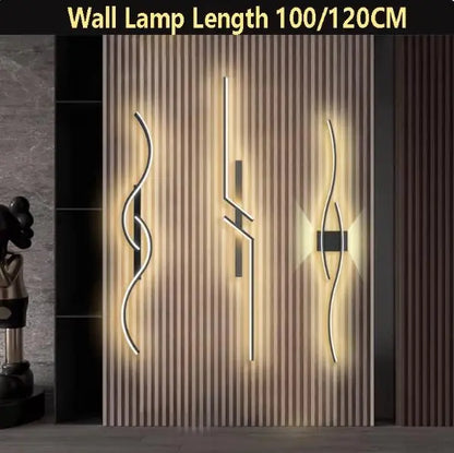 Elegant Modern LED Wall Lamp – Sleek Minimalist Bedside and Living Room Lighting Fixture - DynamicDrop Hub