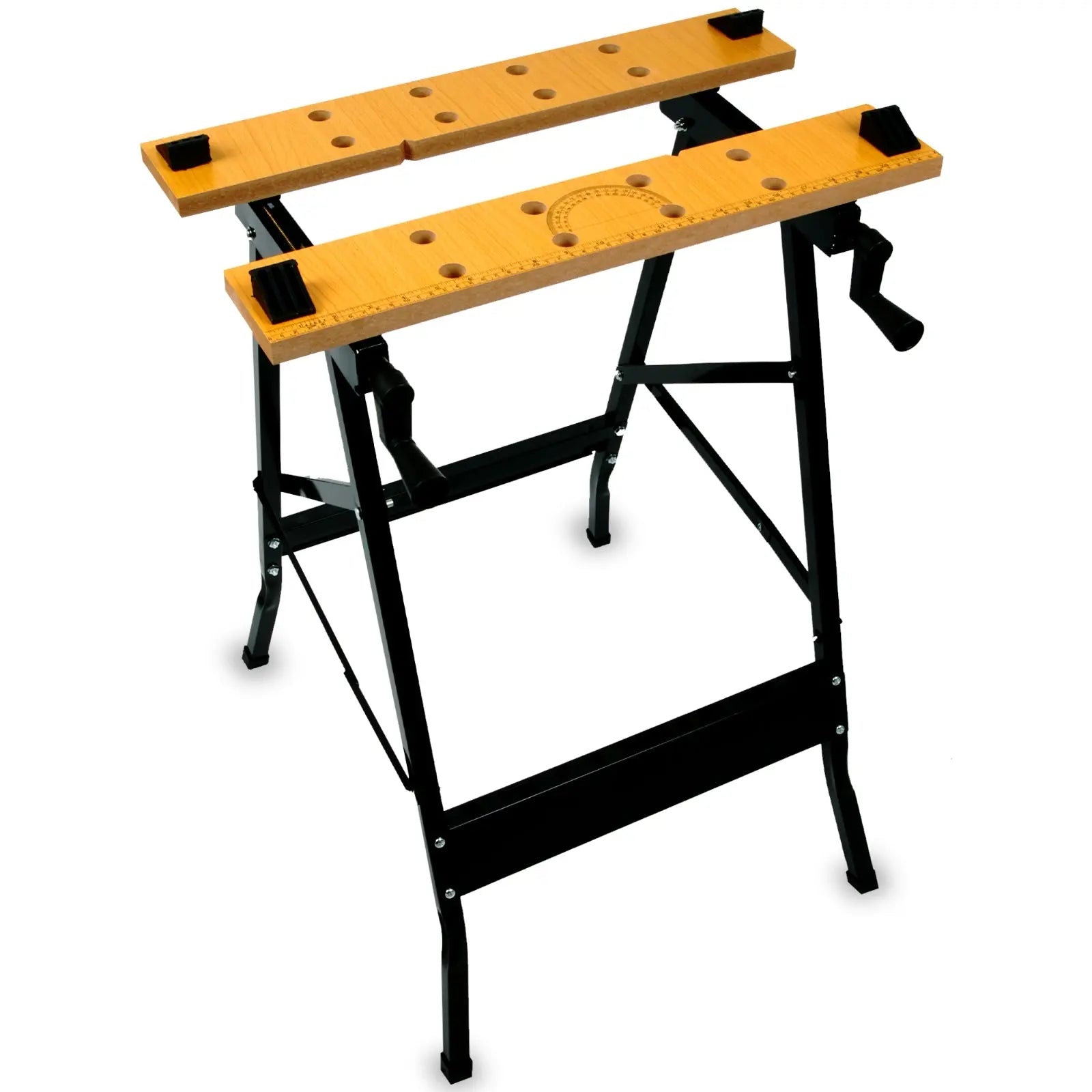 FOLDABLE WOODEN WORKBENCH BENCH WORK PORTABLE CLAMPING FOLDING WORKTOP TABLE DIY - DynamicDrop Hub