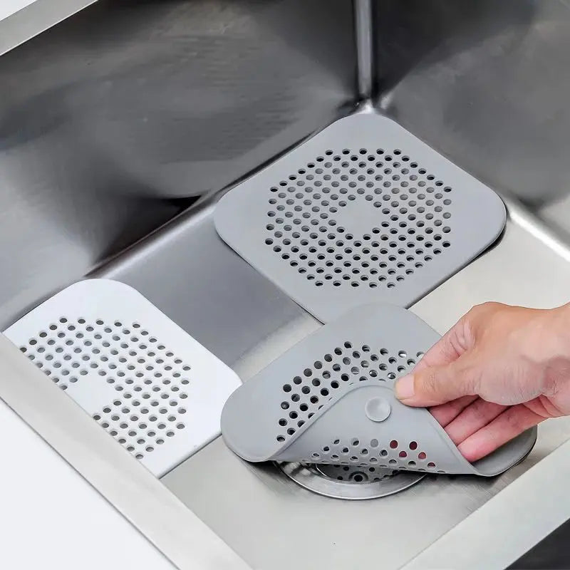 Hair Filter Sink Anti-Blocking Strainer Bathtub Shower Floor Drain Stopper Silicone Kitchen Deodorant Plug Bathroom Accessories - DynamicDrop Hub