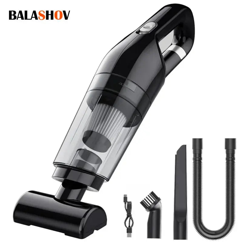 Handheld Home Vacuum Cleaner Rechargeable Portable Vacuum Cleaner Car Home Dual Purpose Wireless Dust Catcher Pet Hair 10000PA - DynamicDrop Hub