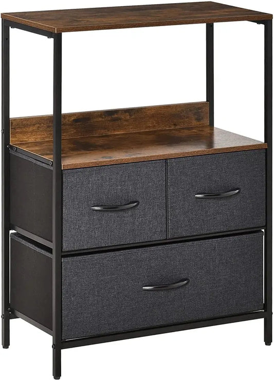 Hilia 3 - Drawer Chest of Drawers - DynamicDrop Hub