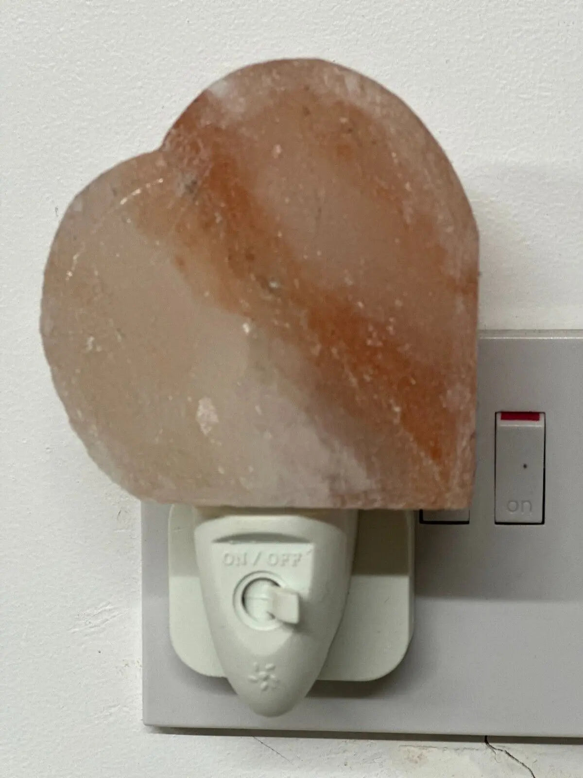 Himalayan Salt Wall Lamp Plug in Night Light Air Purifier Ball , Hart & Natural - DynamicDrop Hub