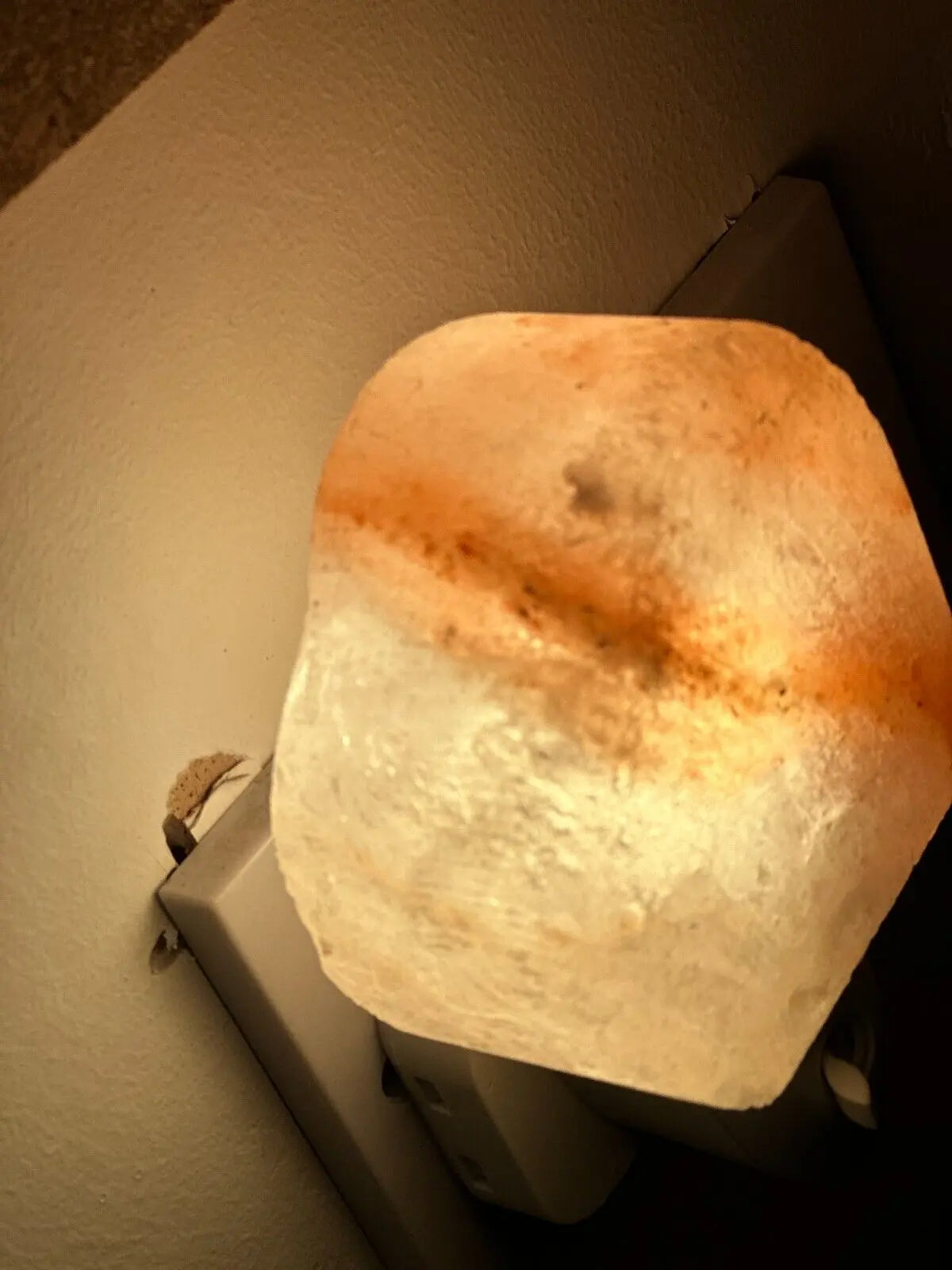 Himalayan Salt Wall Lamp Plug in Night Light Air Purifier Ball , Hart & Natural - DynamicDrop Hub